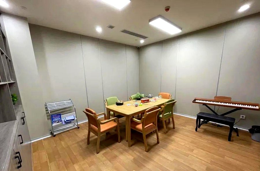 成都锦欣九九乐慈养老中心康复大厅配置核查:龙泉驿区医养结合养老院康复空间参考