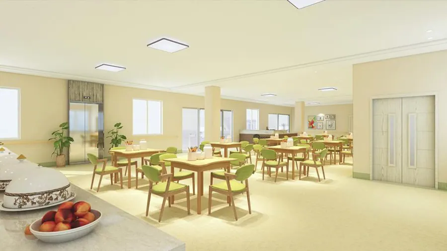 成都青龙街道泽安社区养老院实景图
