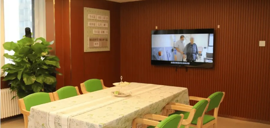 成都市锦江区安馨园养老服务中心院内环境实拍