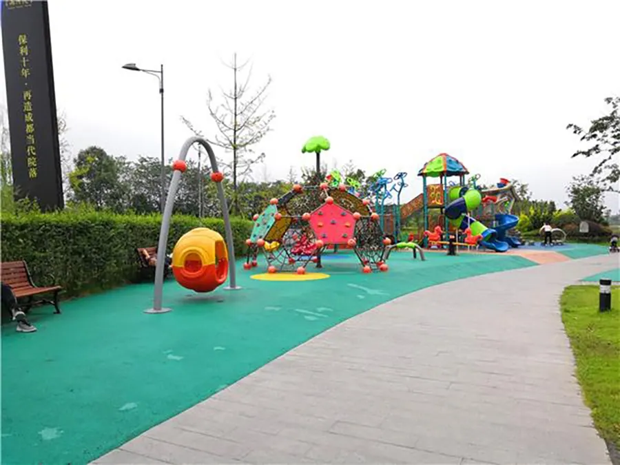 成都一暄康养两河公园院实景图